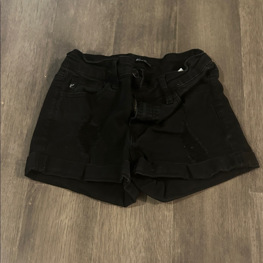 KanCan Black Jean Shorts for Women